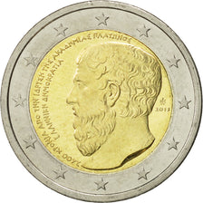 Grecja, 2 Euro, 2013, Athens, MS(63), Bimetaliczny