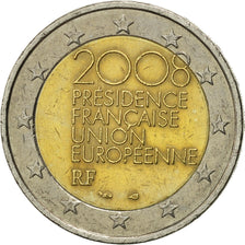 Moneta, Francia, 2 Euro, European Union President, 2008, SPL-, Bi-metallico