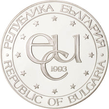 Moneda, Bulgaria, 500 Leva, 1993, FDC, Plata, KM:206