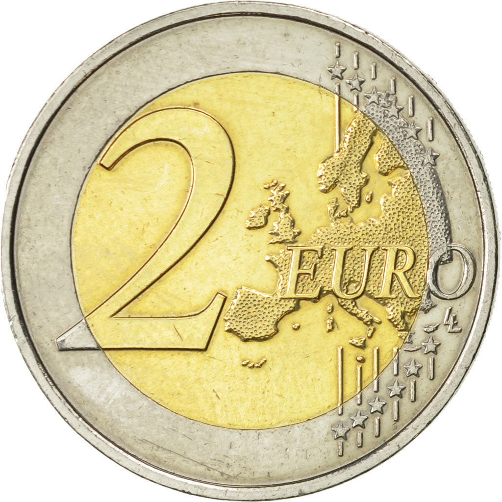 France, 2 Euro, European Union President, 2008, SPL, Bi-Metallic, KM:1459