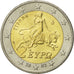 Grecia, 2 Euro, 2002, SC, Bimetálico, KM:188