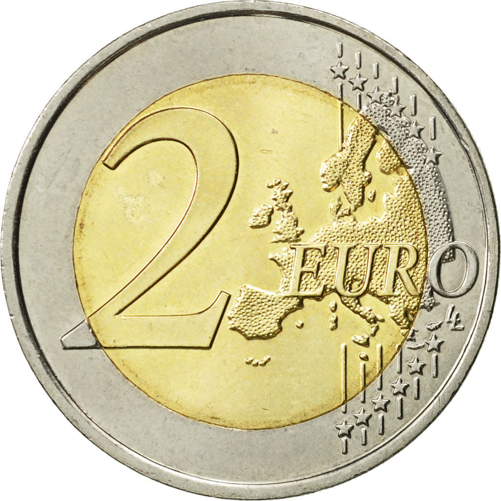 Moneta, Francia, 2 Euro, D-Day, 2014, SPL, Bi-metallico