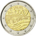 Coin, France, 2 Euro, D-Day, 2014, MS(63), Bi-Metallic