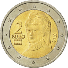 Österreich, 2 Euro, 2010, UNZ, Bi-Metallic, KM:3143