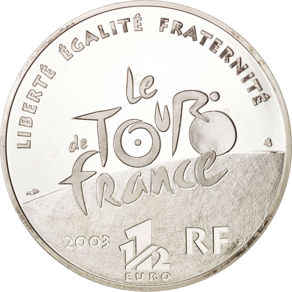Moneta, Francia, 1-1/2 Euro, 2003, SPL+, Argento, KM:1325