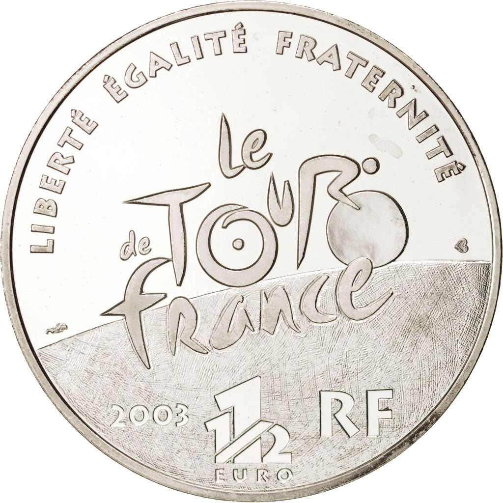 Moneta, Francia, 1-1/2 Euro, 2003, SPL+, Argento, KM:1322