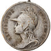 France, Medal, Union des Vétérans du Nord, Dunkerque, VF(30-35), Silvered