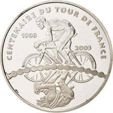 Moneta, Francja, 1-1/2 Euro, 2003, Paris, MS(64), Srebro, KM:1321