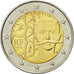 Coin, France, 2 Euro, Baron Pierre Coubertin, 2013, MS(63), Bi-Metallic, KM:2102