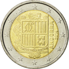 Andorra, 2 Euro, 2014, MS(63), Bi-Metallic