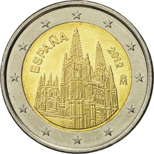 Spain, 2 Euro, Burgos, 2012, MS(63), Bi-Metallic, KM:1254