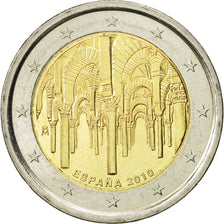 Spain, 2 Euro, UNESCO, 2010, MS(63), Bi-Metallic, KM:1152