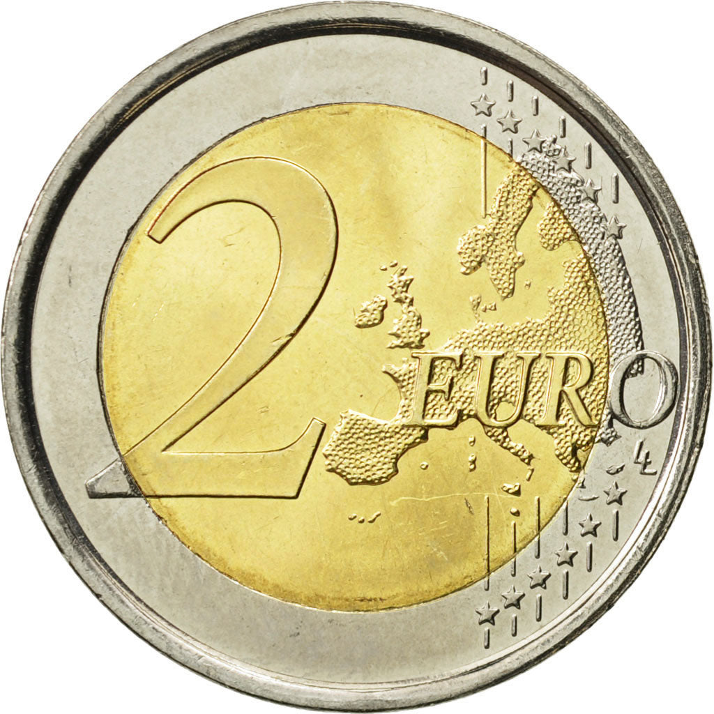 Spagna, 2 Euro, Parc Guell, 2014, SPL, Bi-metallico