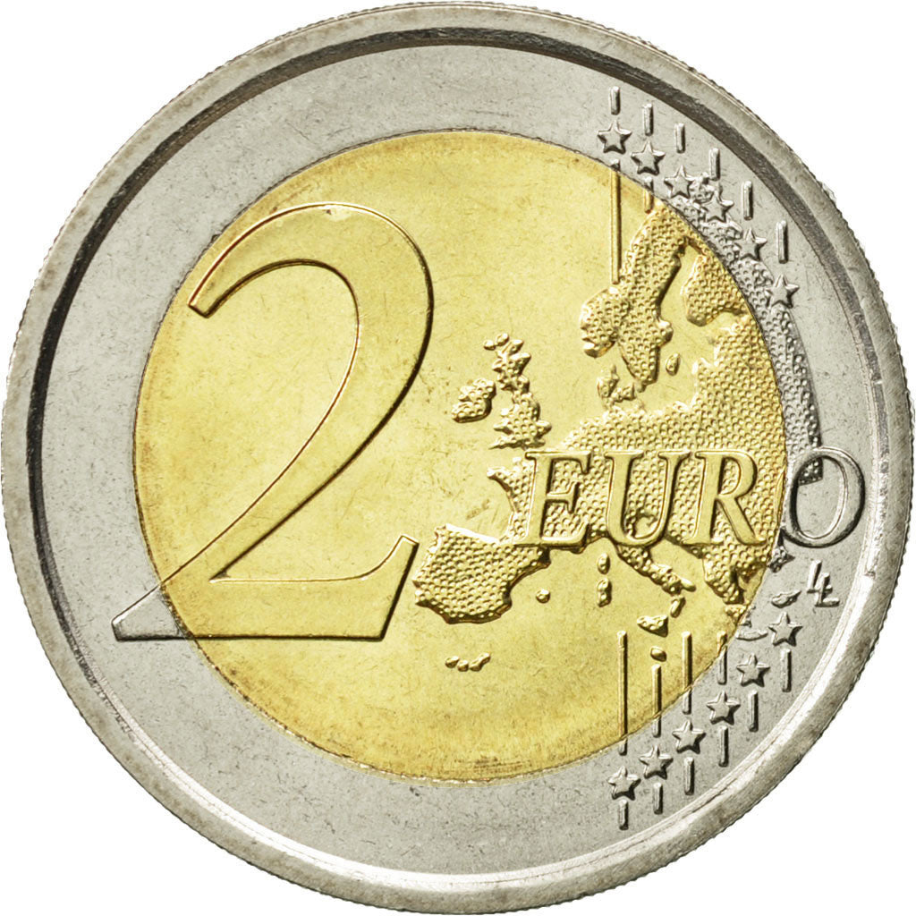 Italy, 2 Euro, G. Verdi, 2013, MS(63), Bi-Metallic