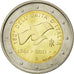 Italy, 2 Euro, Unification, 2011, MS(63), Bi-Metallic, KM:338