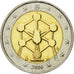 Bélgica, 2 Euro, Atomium, 2006, SC, Bimetálico, KM:241