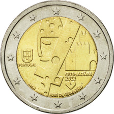Portugal, 2 Euro, Guimaraes, 2012, UNZ, Bi-Metallic, KM:813