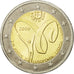 Portugal, 2 Euro, Jogos da lusofiona lisboa, 2009, MS(63), Bi-Metallic, KM:786