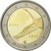 Finland, 2 Euro, Bank, 2011, MS(63), Bi-Metallic, KM:163