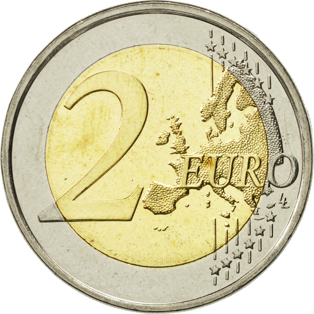 Finland, 2 Euro, Human Rights, 2008, MS(63), Bi-Metallic, KM:143