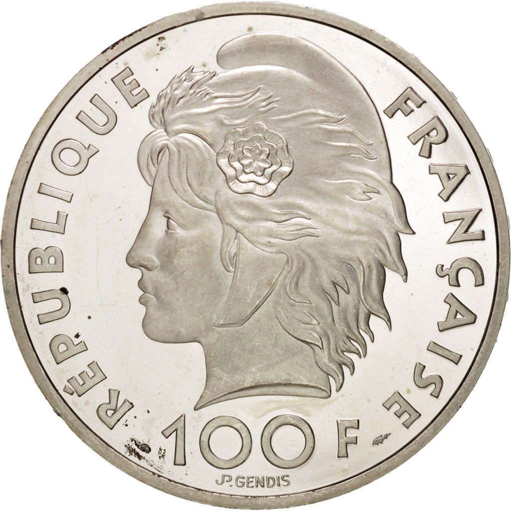 Münze, Frankreich, 100 Francs-15 Ecus, 1993, Paris, VZ+, Silber, KM:1030