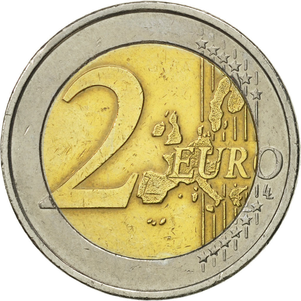 Greece, 2 Euro, Olympics Athens, 2004, AU(55-58), Bi-Metallic, KM:209