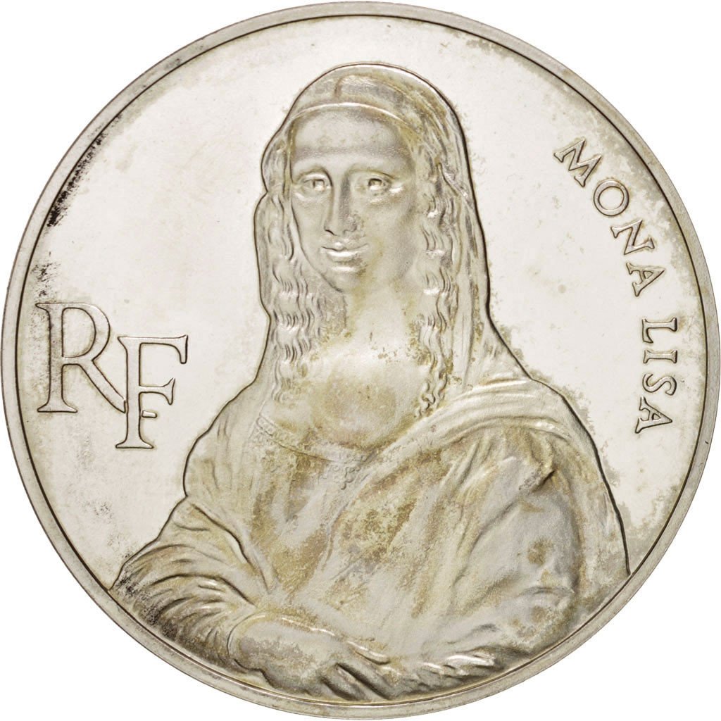 France, 100 Francs, 1993, Paris, Mona Lisa - Louvre, KM:1017