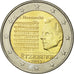 Luksemburg, 2 Euro, Hymne National, 2013, Utrecht, MS(63), Bimetaliczny