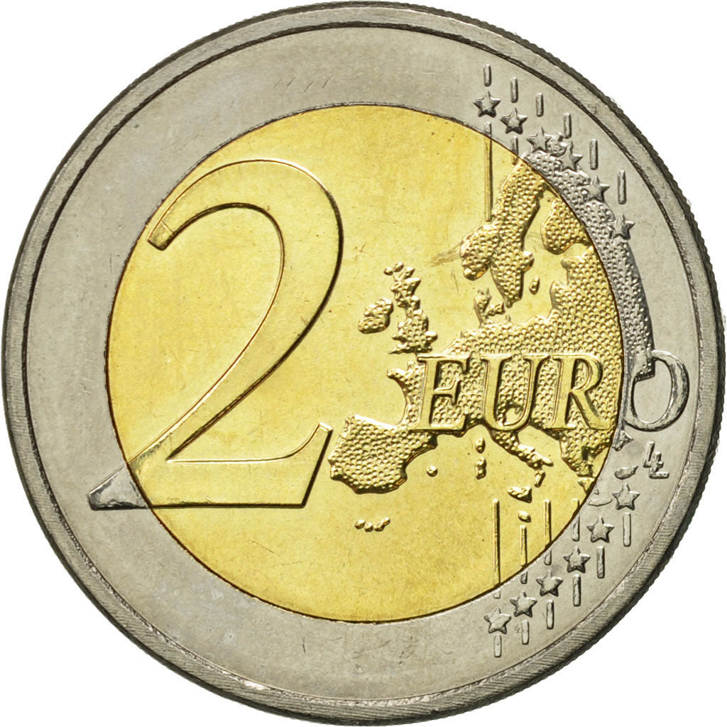 Luxembourg, 2 Euro, Hymne National, 2013, MS(63), Bi-Metallic