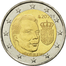 Luxembourg, 2 Euro, Grand-Duc Henri, 2010, MS(63), Bi-Metallic, KM:115