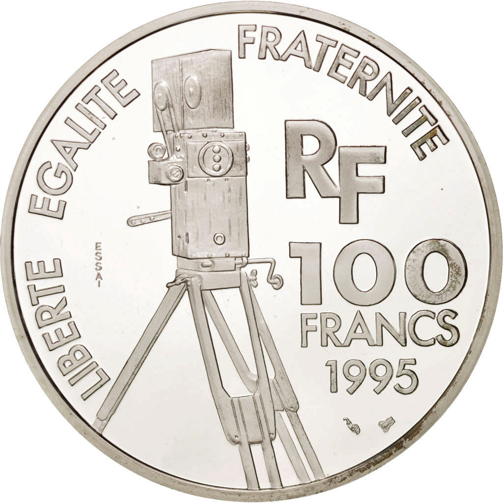 Moneta, Francia, 100 Francs, 1995, Paris, SPL, Argento, KM:1076
