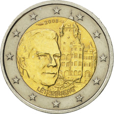 Luxembourg, 2 Euro, Colmar-Berg, 2008, MS(63), Bi-Metallic, KM:96