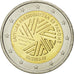 Latvia, 2 Euro, Présidence de l'UE, 2015, MS(63), Bi-Metallic