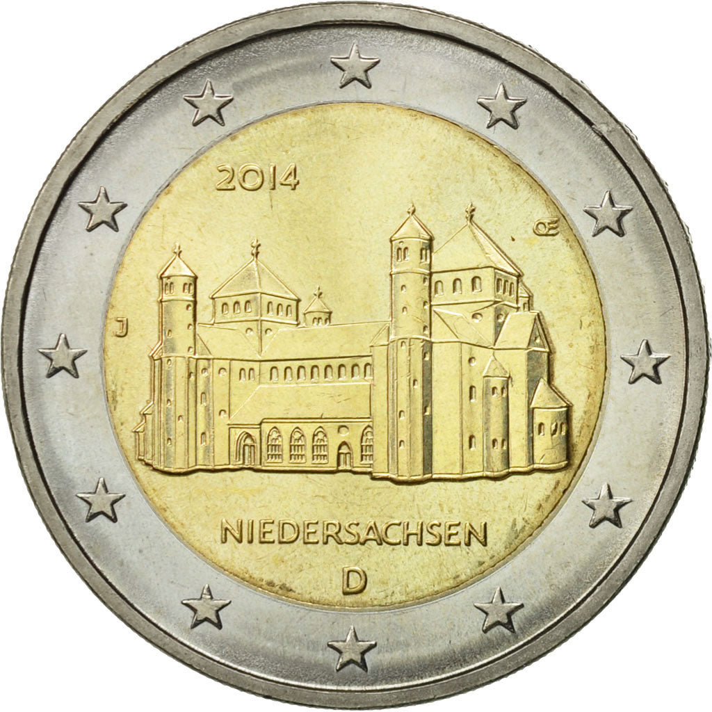 Germany, 2 Euro, Basse-Saxe, 2014, MS(63), Bi-Metallic