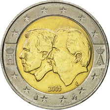 Belgium, 2 Euro, Union B-L, 2005, MS(63), Bi-Metallic, KM:240