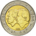 Bélgica, 2 Euro, Union B-L, 2005, SC, Bimetálico, KM:240