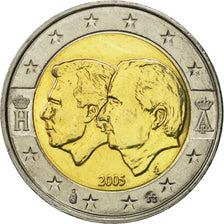 Belgium, 2 Euro, Union B-L, 2005, MS(63), Bi-Metallic, KM:240