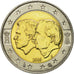 Belgium, 2 Euro, Union B-L, 2005, MS(63), Bi-Metallic, KM:240