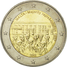 Malta, 2 Euro, Majority representation, 2012, UNZ, Bi-Metallic, KM:145