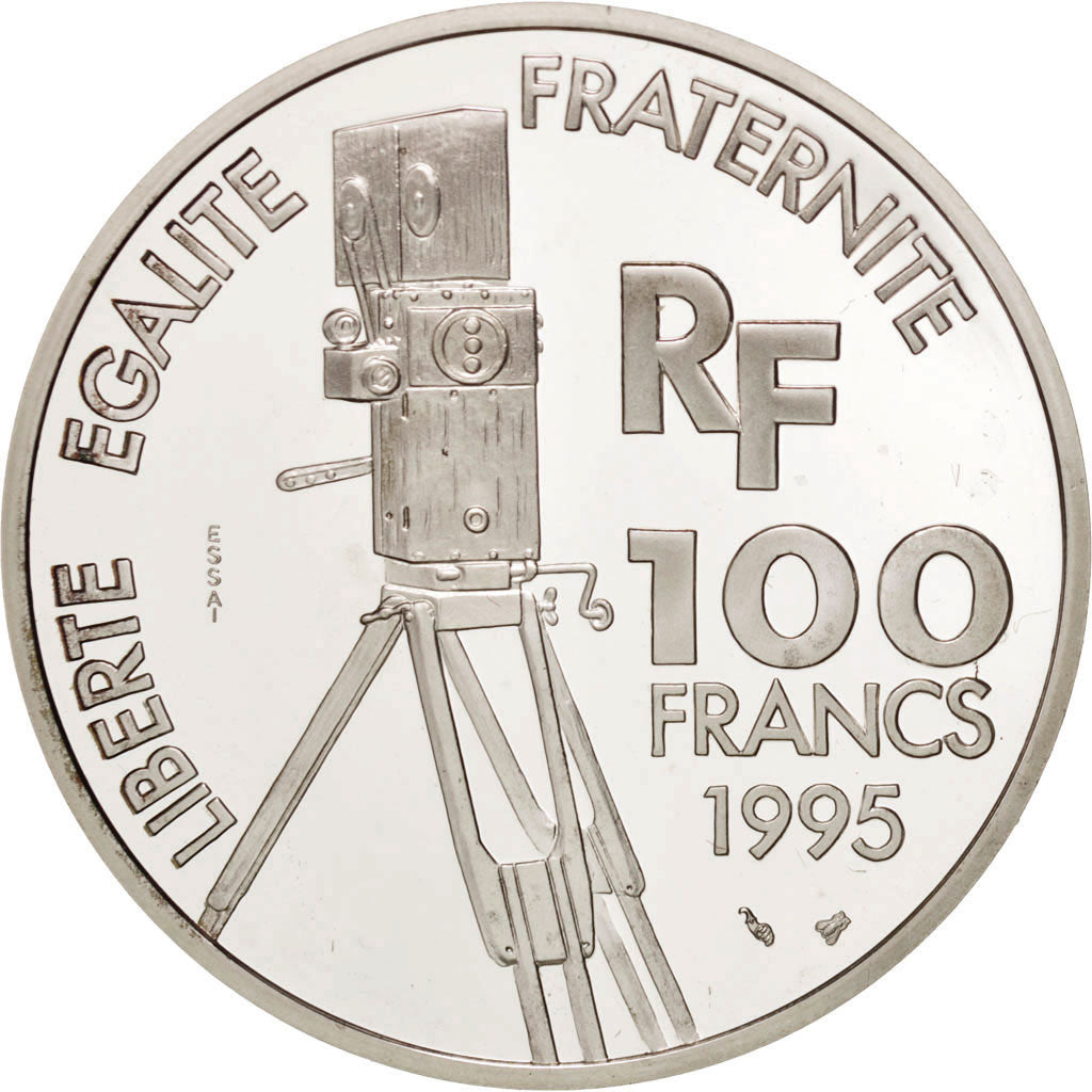 France, 100 Francs, 1995, Paris, Alfred Hitchcock, KM:1088