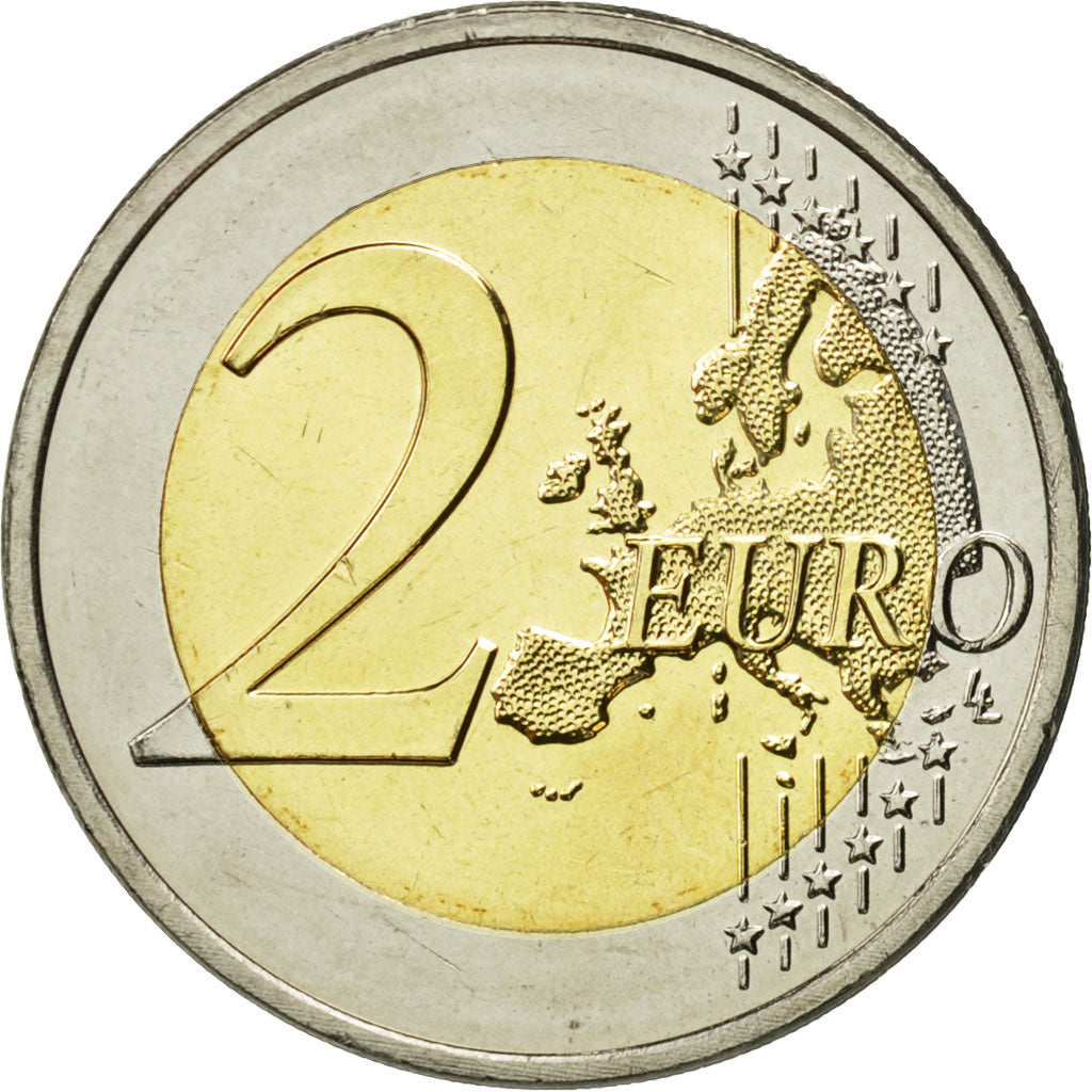 Malta, 2 Euro, 100th anniversary, 2015, MS(63), Bi-Metallic