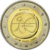 Malta, 2 Euro, 10 Jahre Euro, 2009, SC, Bimetálico, KM:134