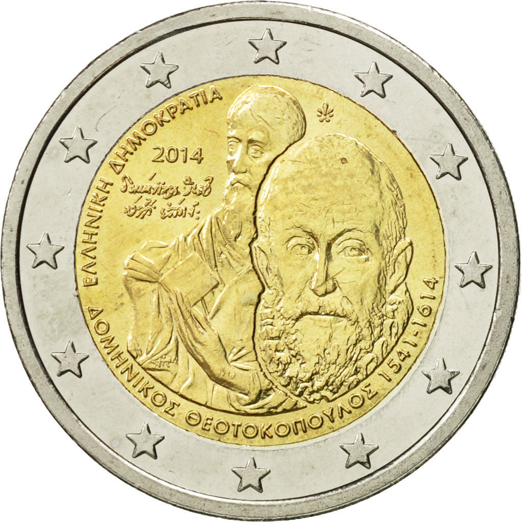 Grèce, 2 Euro, 2014, SPL, Bi-Metallic