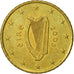 REPUBLIKA IRLANDII, 50 Euro Cent, 2005, Sandyford, EF(40-45), Mosiądz, KM:37
