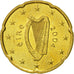 IRELAND REPUBLIC, 20 Euro Cent, 2004, SS+, Messing, KM:36