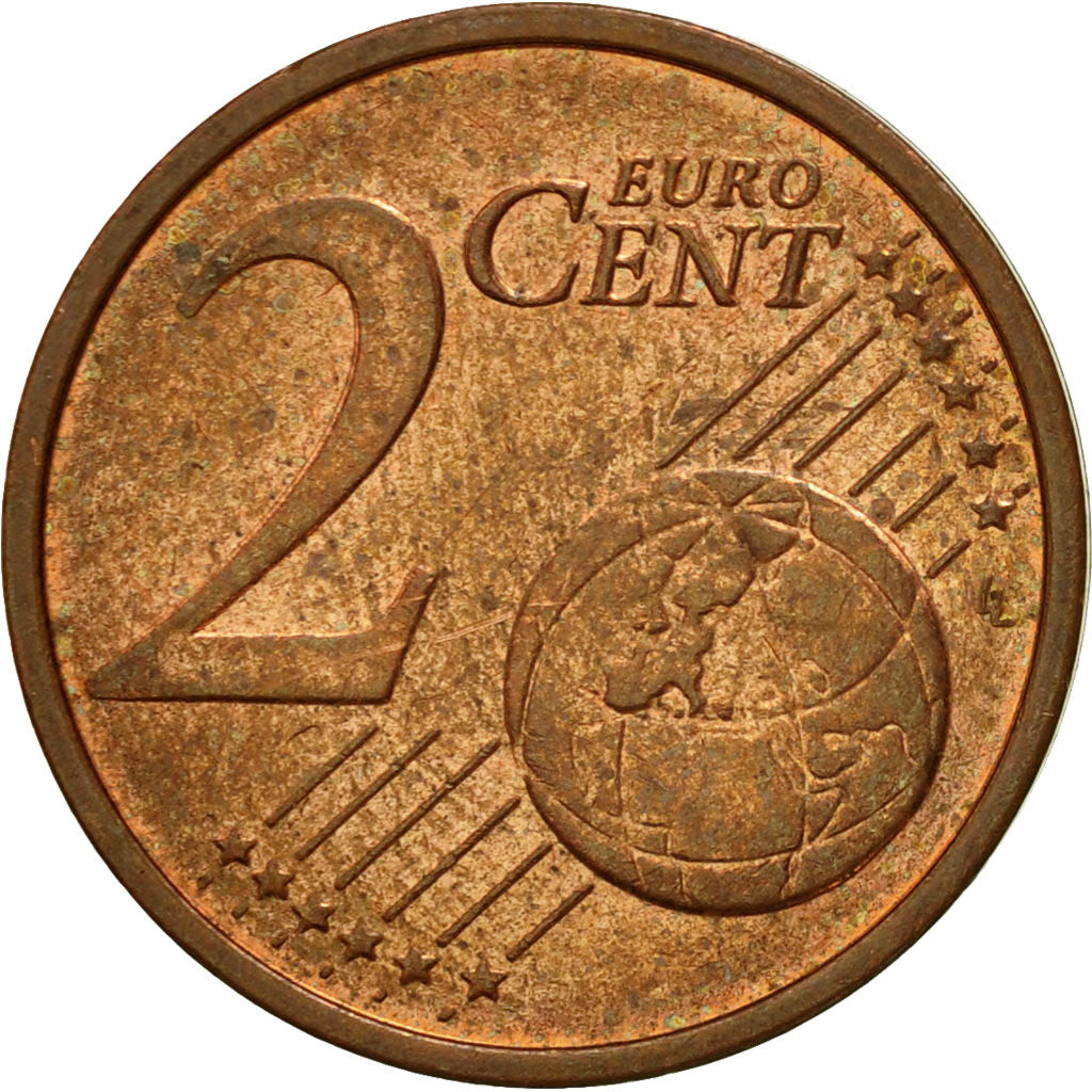 REPUBBLICA D’IRLANDA, 2 Euro Cent, 2005, BB, Acciaio placcato rame, KM:33
