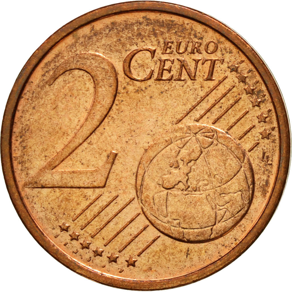 REPUBBLICA D’IRLANDA, 2 Euro Cent, 2006, BB, Acciaio placcato rame, KM:33
