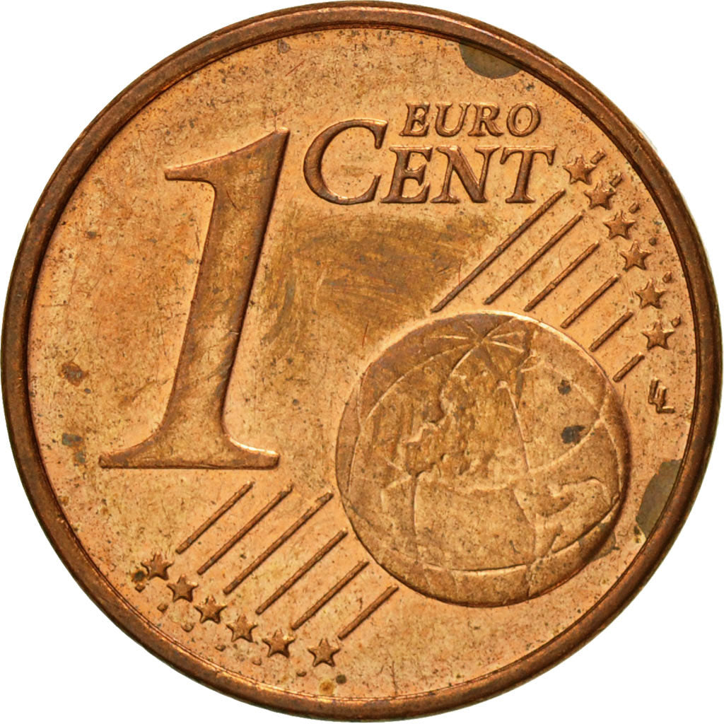 REPÚBLICA DE IRLANDA, Euro Cent, 2004, MBC, Cobre chapado en acero, KM:32