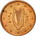 REPÚBLICA DE IRLANDA, Euro Cent, 2005, MBC, Cobre chapado en acero, KM:32