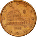 Italy, 5 Euro Cent, 2002, MS(60-62), Copper Plated Steel, KM:212